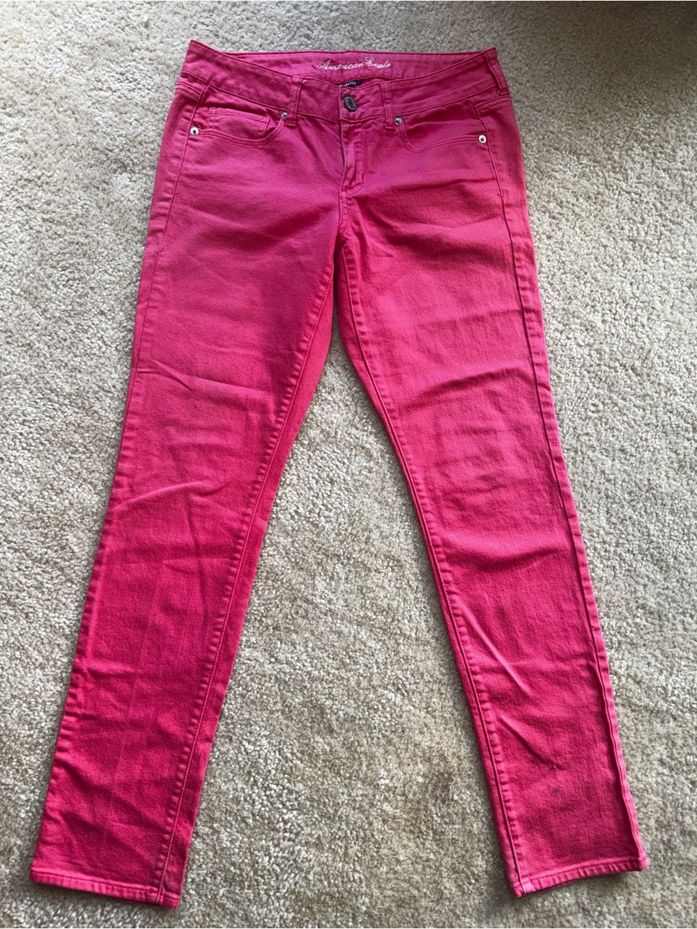 American Eagle Outfitter Pink Skinny Jeans